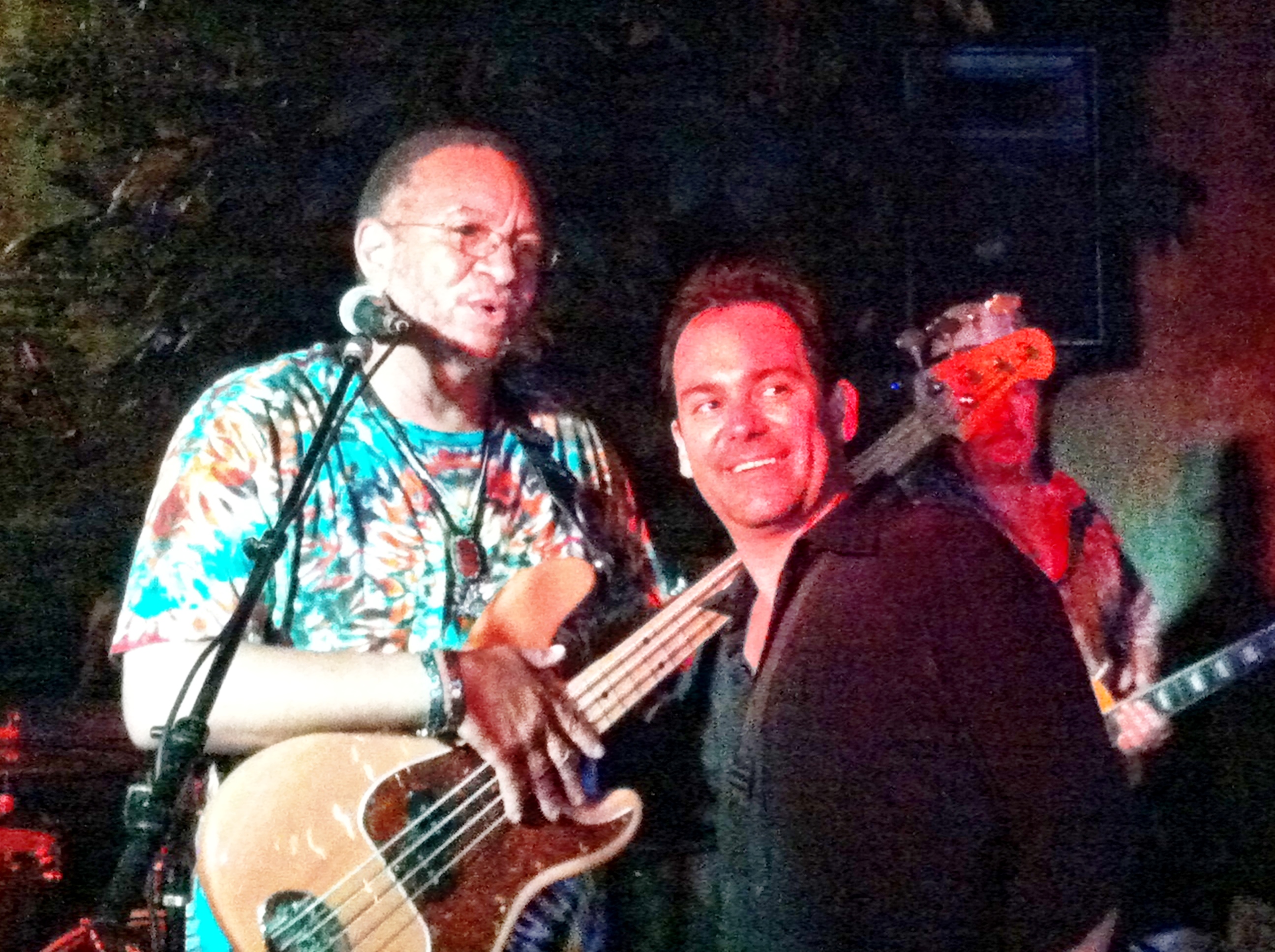 George Porter Jr. performing at Quainapalooza, 2012